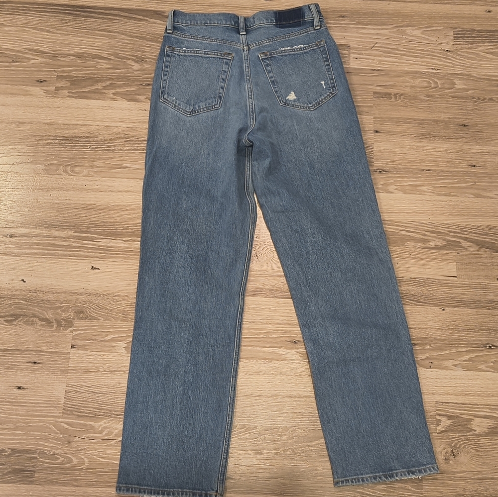 Abercrombie Crossover High-Rise Straight Leg Women's Jeans - Picture 2 of 4